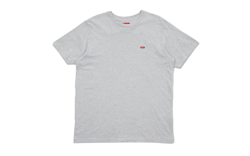 Supreme Small Box Tee (SS18) Heather Grey Men's - SS18 - US Supreme Small Box Tee (SS18) Heather Grey Men's - SS18 - US
