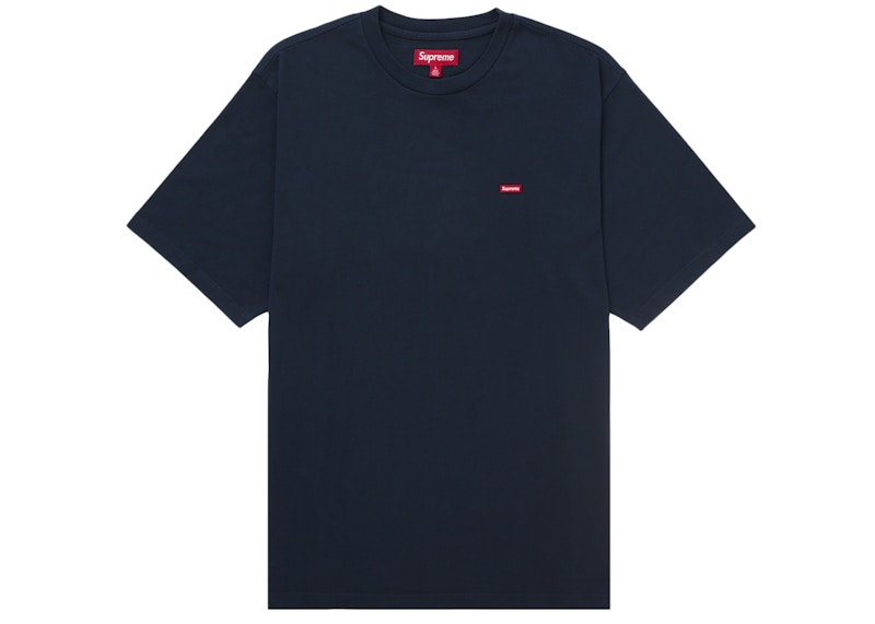 Supreme Small Box Tee (SS25) Navy Men's - SS25 - US