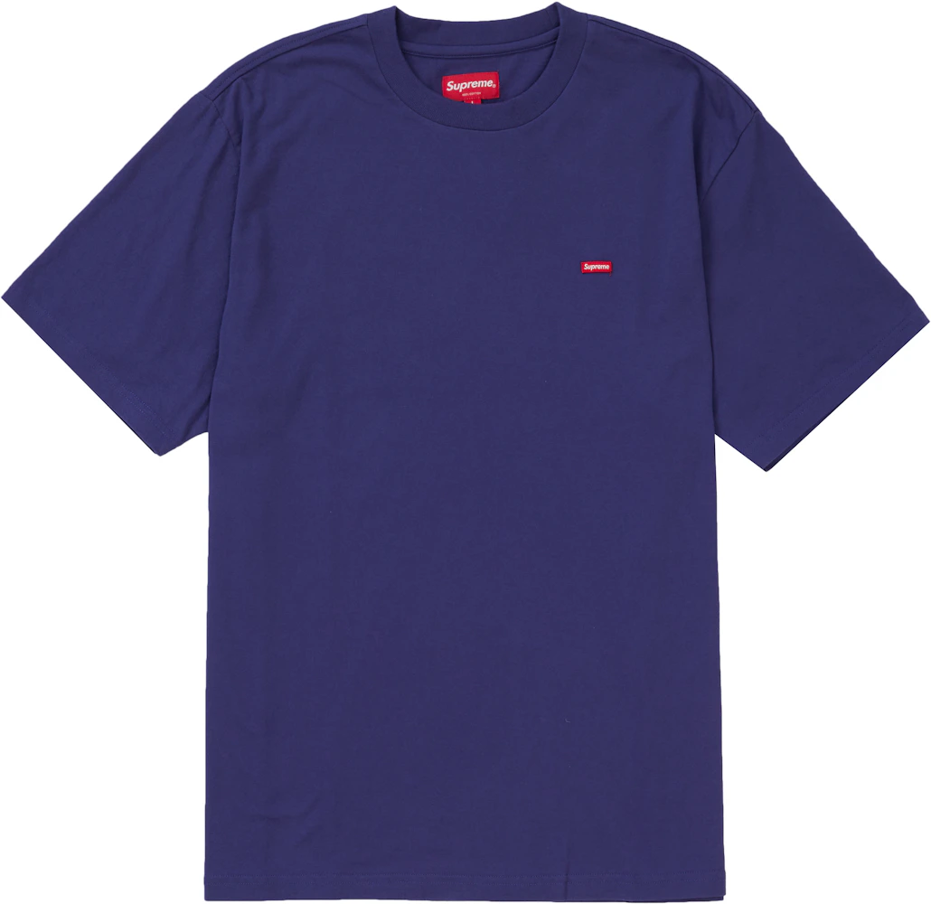 Supreme Small Box Tee Washed Navy Men's - SS21 - US
