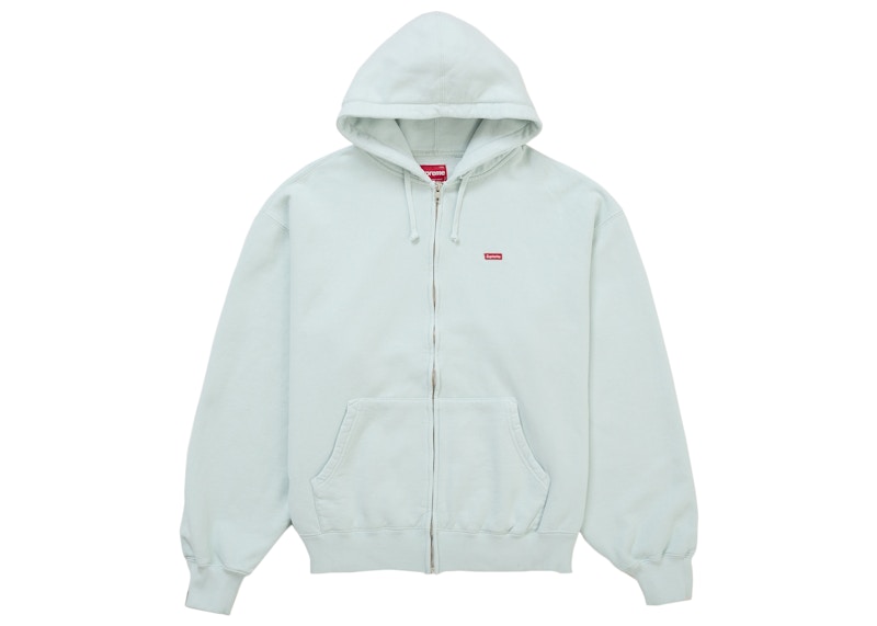 Supreme Small Box Zip Up Hooded Sweatshirt (FW25) Mint Men's