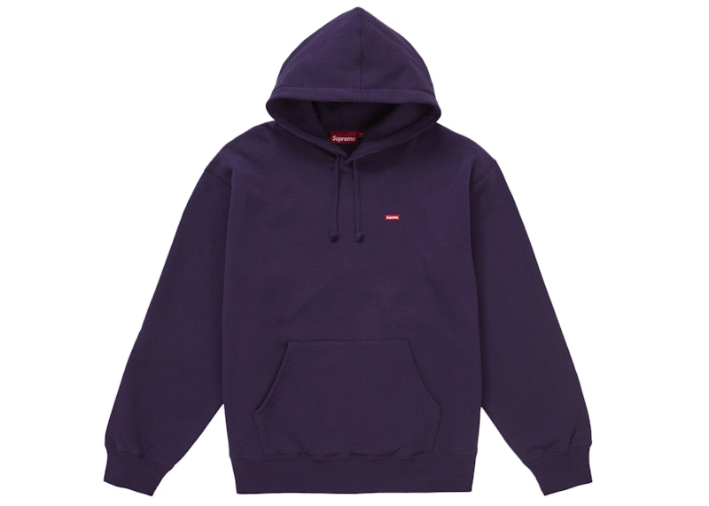 Supreme Small Box Hooded Sweatshirt (FW25) Dark Purple Men's