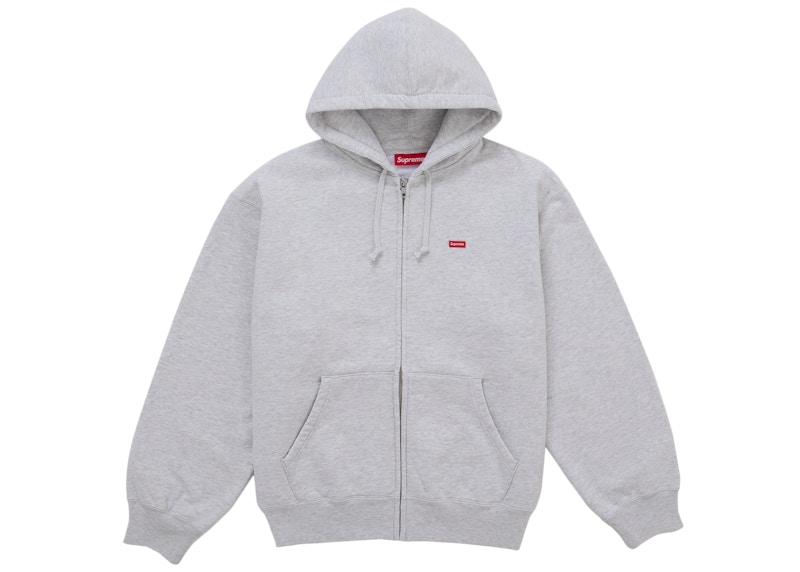 シュプリーム19SS Small Box Zip Up Sweatshirt Supreme Small Box Zip Up Sweatshirt (SS26) Ash Grey メンズ - SS26 - JP