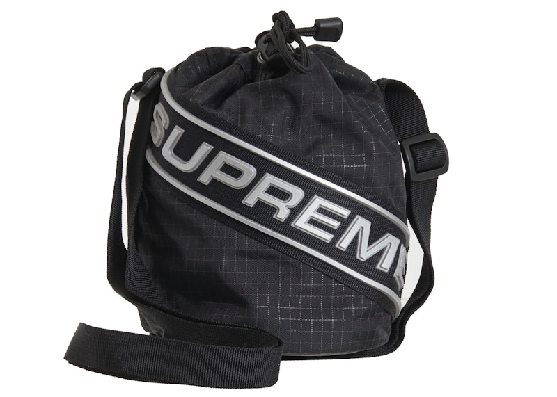 Supreme Small Cinch Pouch ［black］-eastgate.mk