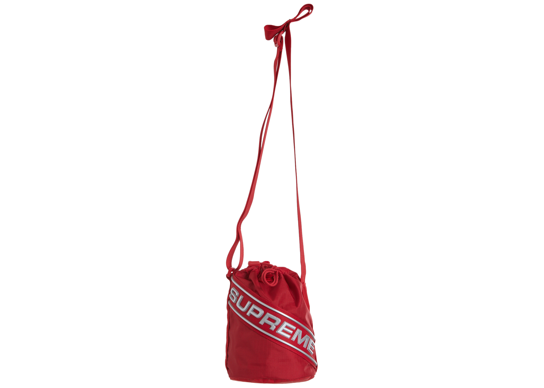 Supreme Small Cinch Pouch Red - FW23 - JP