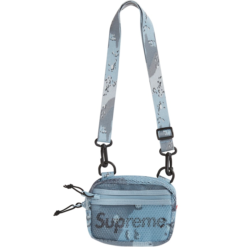 Supreme Small Shoulder Bag (SS20) Blue Chocolate Chip Camo SS20 US