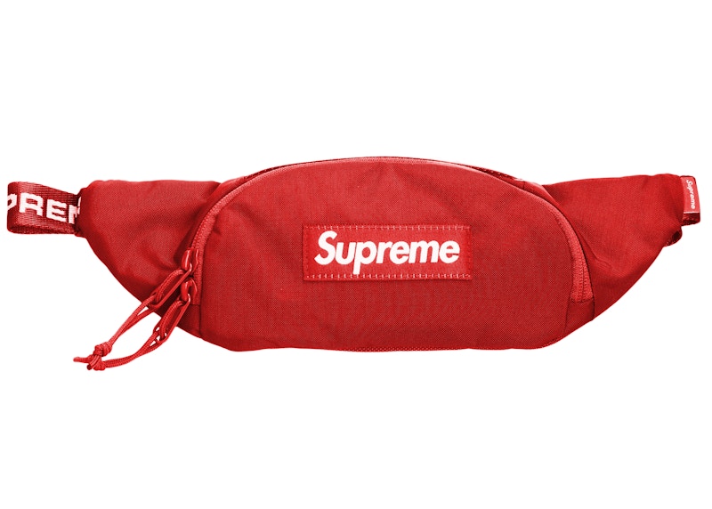 18Supreme Waist Bagシュプリームウエストバック赤-