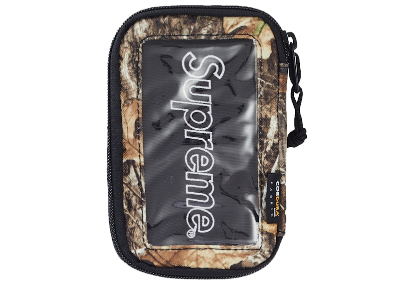 Supreme Small Zip Pouch Real Tree Camo Uomo - FW19 - IT