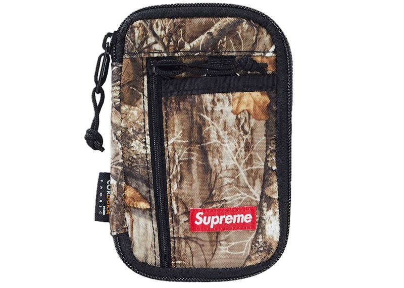 Supreme Small Zip Pouch Real Tree Camo