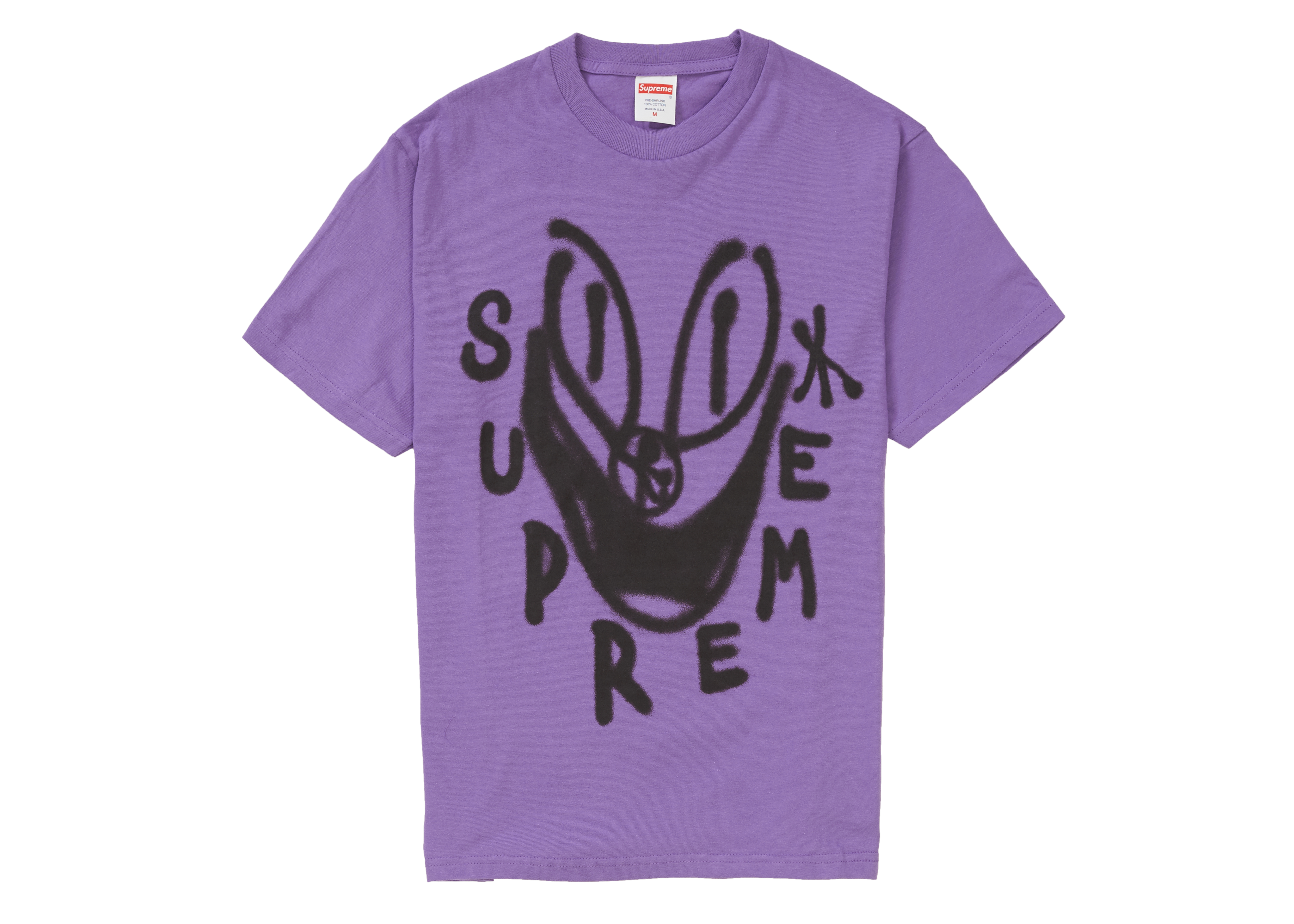 Supreme Smile Tee Purple Men's - FW18 - US