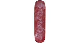 Supreme Smoke Skateboard Deck Red