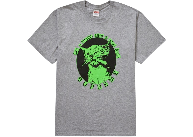 Supreme Smoke Tee (SS23) Light Olive Men's - SS23 - US