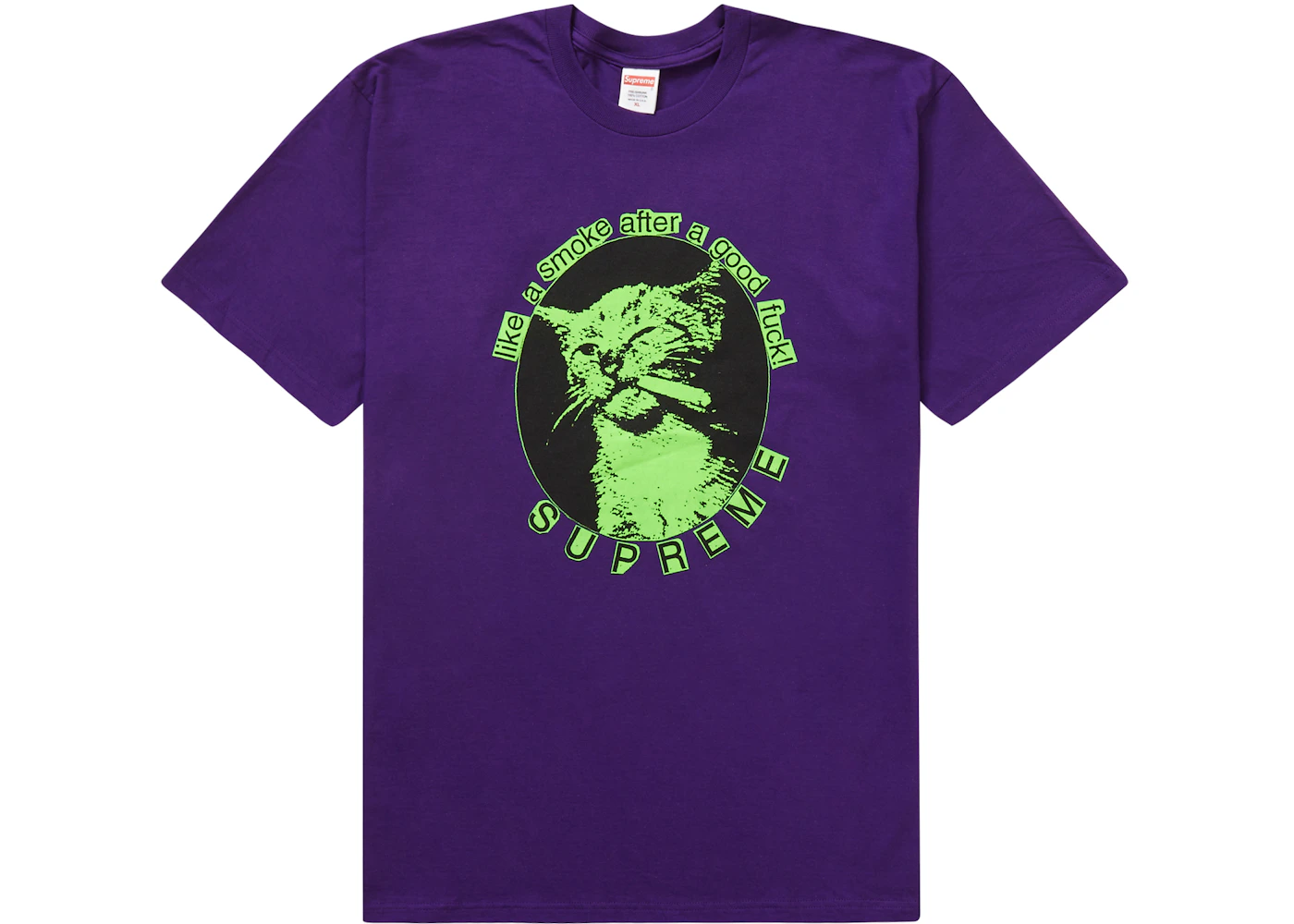 Supreme Smoke Tee (SS23) Purple Men's SS23 US