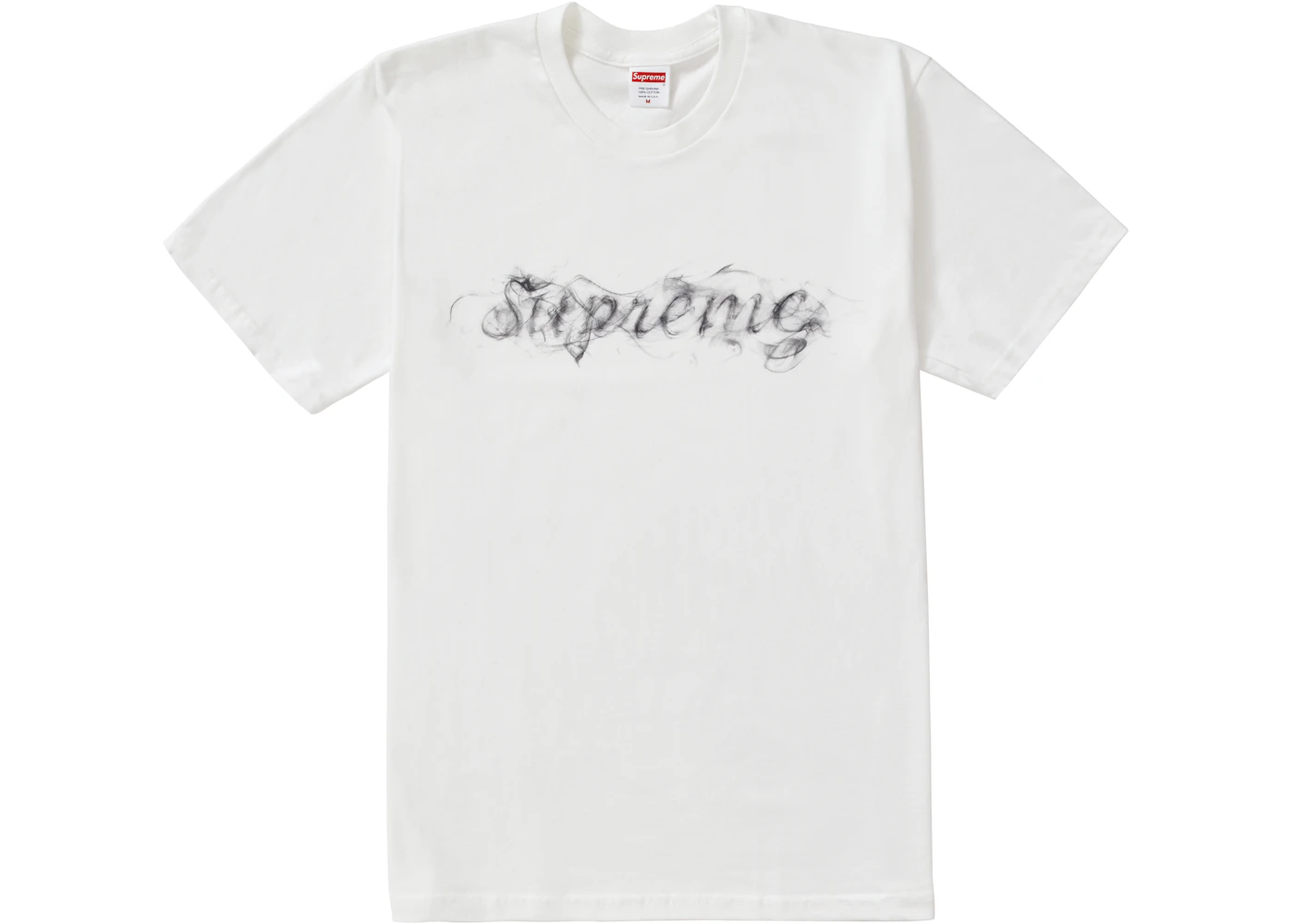 Supreme Smoke Tee White Men's - FW19 - US