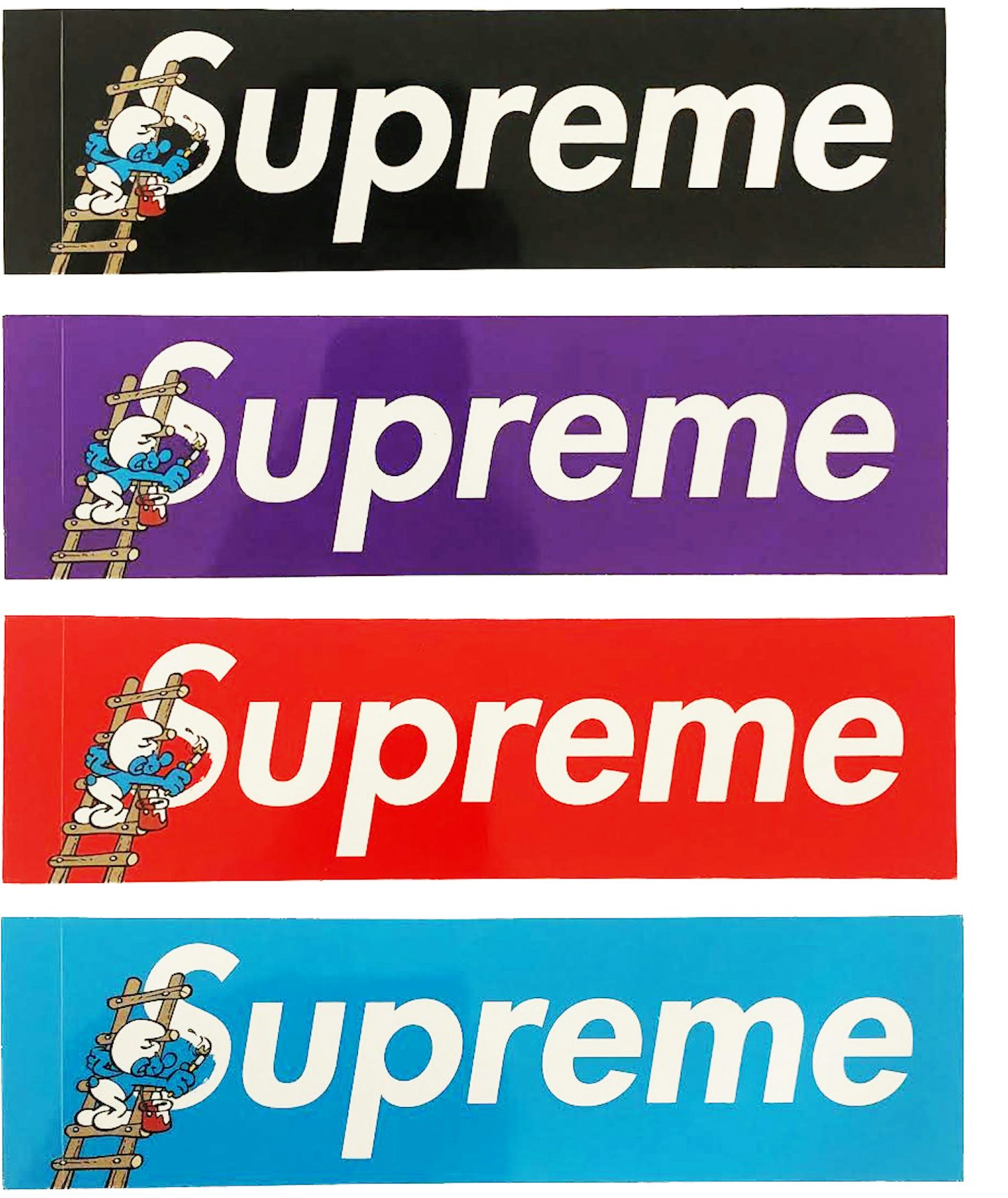 Supreme Original Red Box Logo Sticker | 1995 | Supreme Stickers