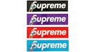 Juego de pegatinas con el logotipo de Supreme Smurfs Box