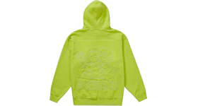 Supreme Smurfs Hooded Sweatshirt Acid Green