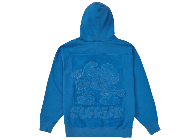 Supreme smurfs Hooded Sweatshirt