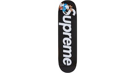 Supreme Smurfs Skateboard Black