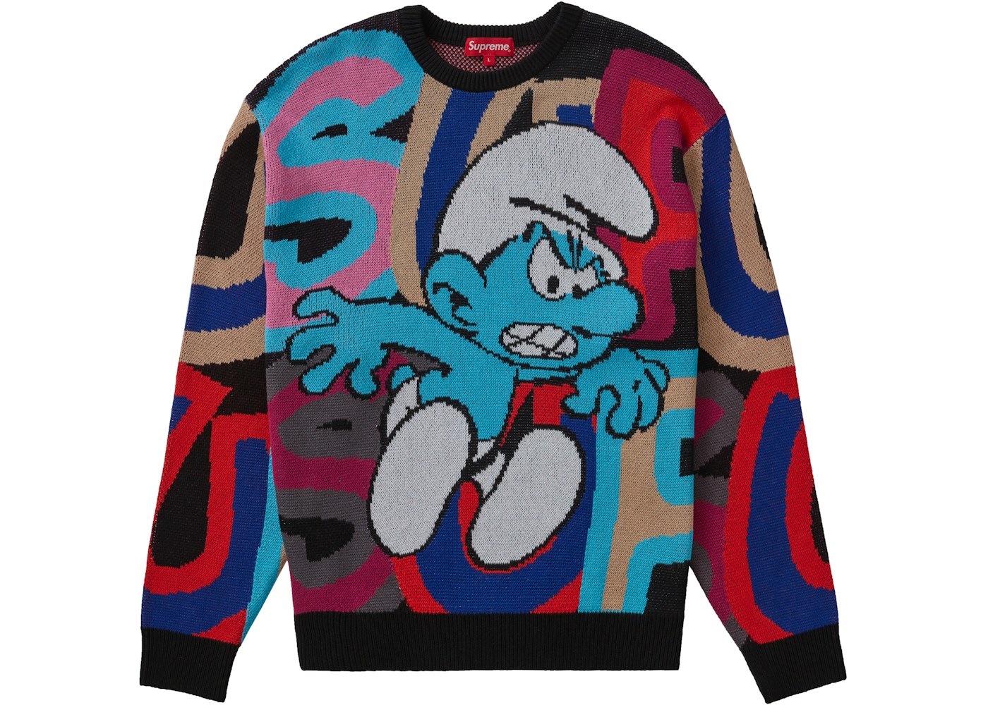 Supreme smurf sweatshirt Clearance