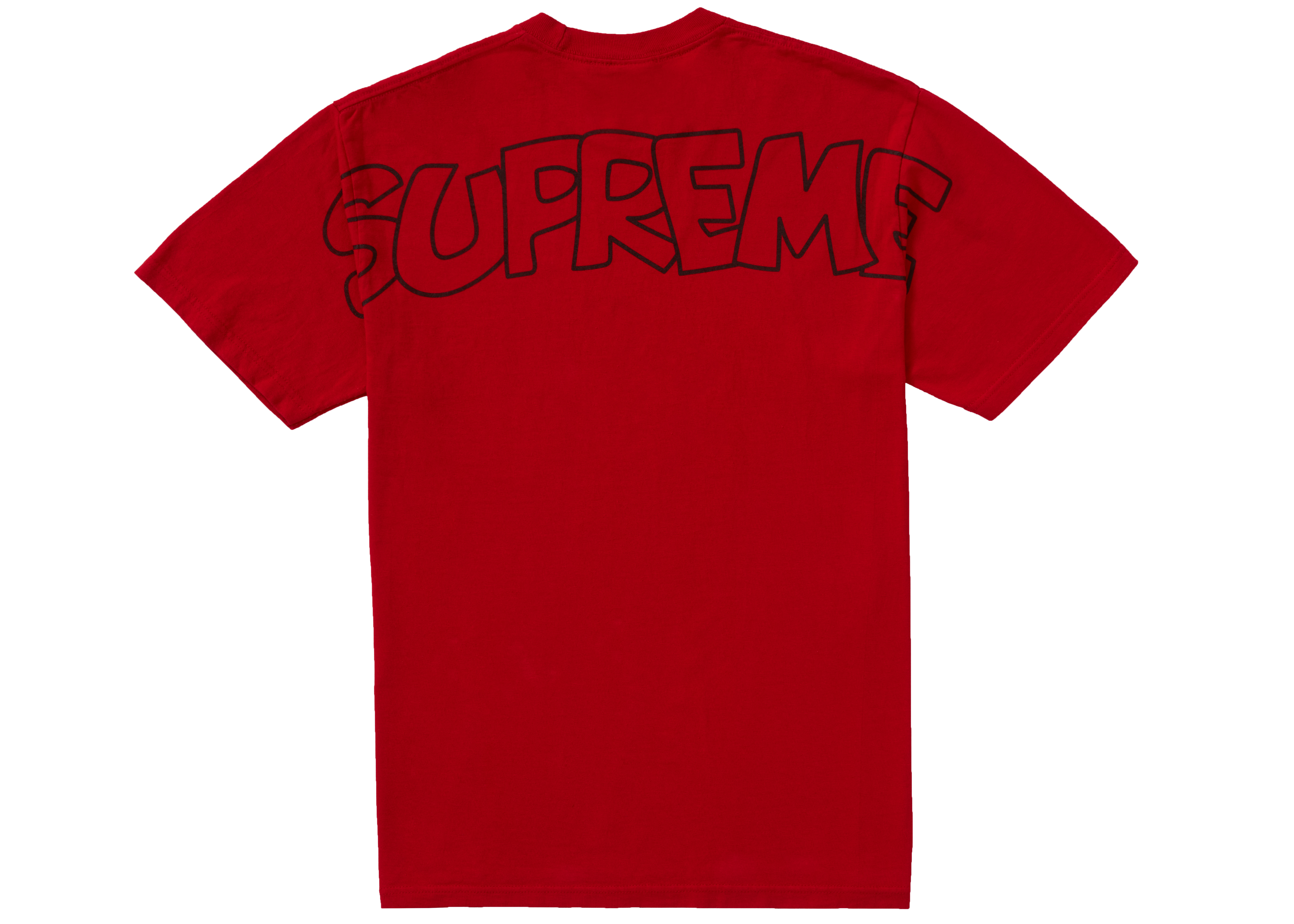 Supreme Smurfs Tee Red