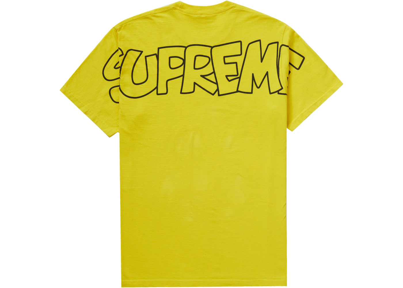 Supreme Smurfs Tee Yellow - FW20