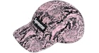 Gorra de campamento Supreme Snakeskin Corduroy Rosa