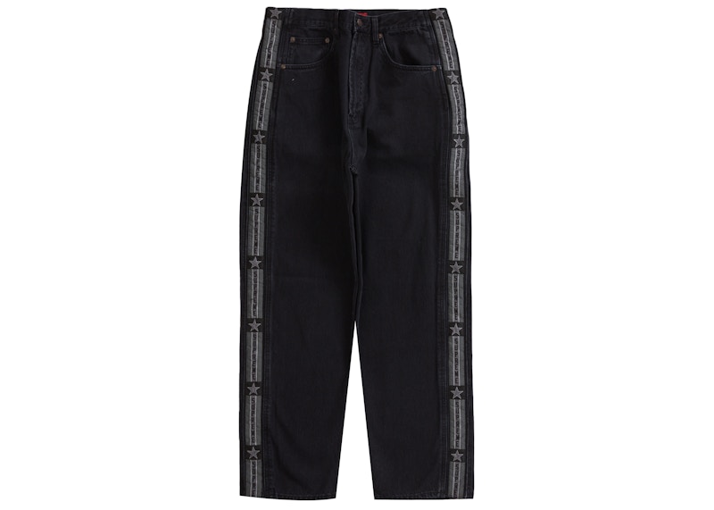 Supreme Baggy Jean Washed Black Men's - SS23 - US