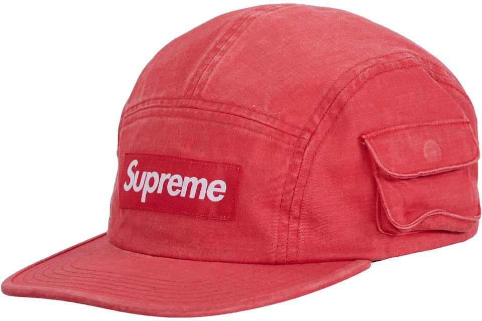 Supreme Snap Pocket Camp Cap Red Fw19 Supreme Snap Pocket Camp Cap Red Fw19