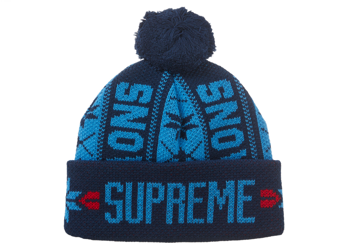 SUPREME - Snow Beanie帽子