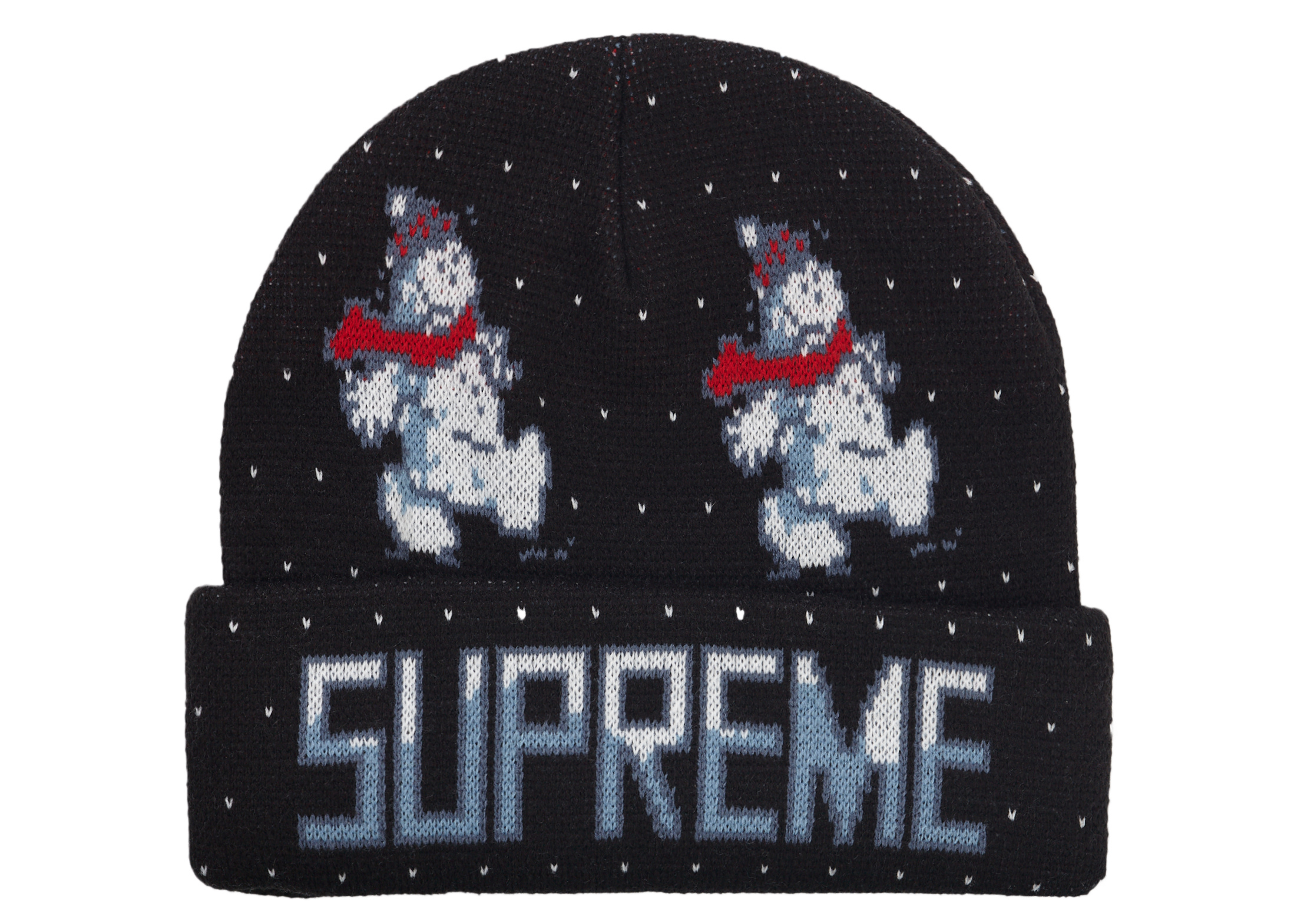 帽子supreme  snowman beanie