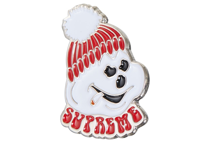 Supreme Snowman Pin Red - FW21 - US