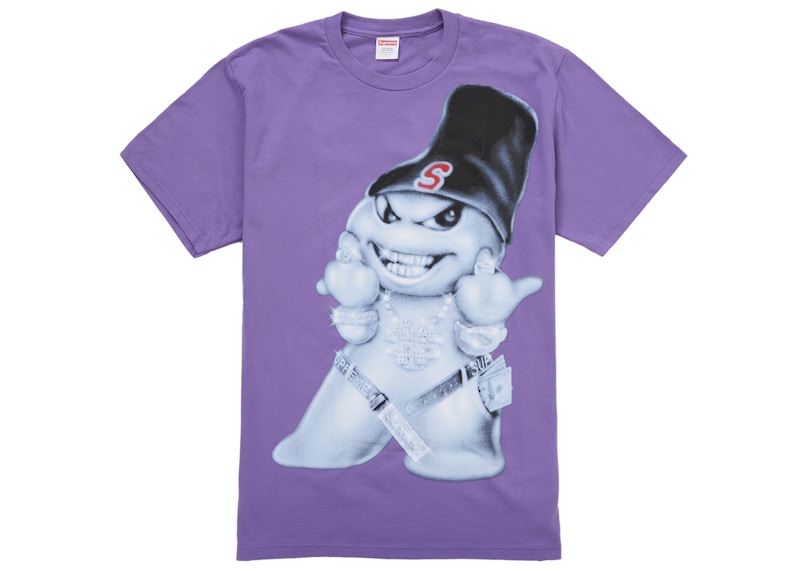 Supreme Snowman Tee Purple メンズ - FW25 - JP