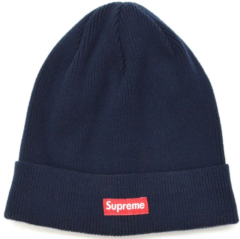 Supreme hot sale navy beanie