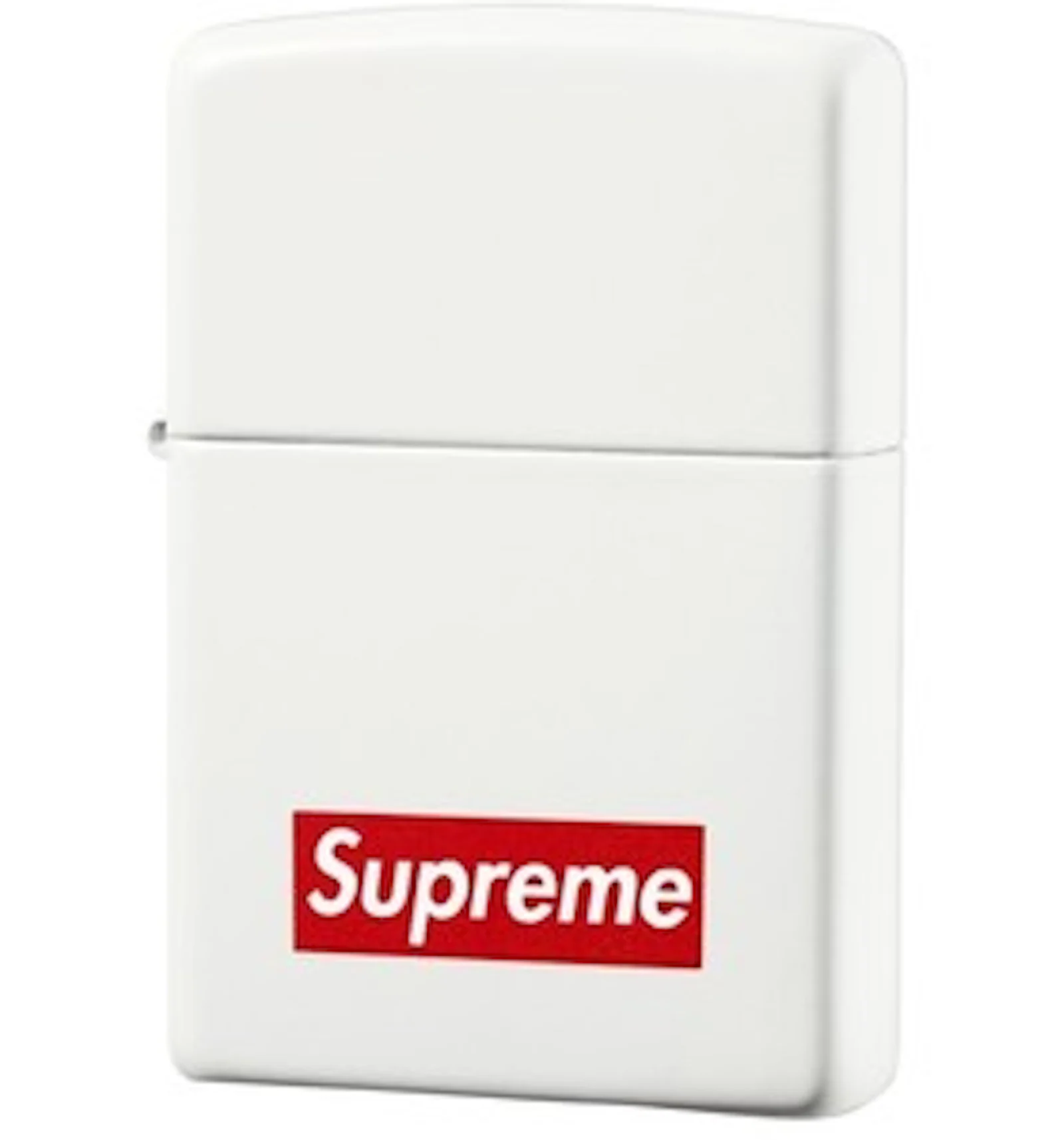 Supreme Solid Zippo White