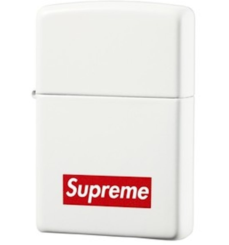 Supreme Solid Zippo White - US Supreme Solid Zippo White - US