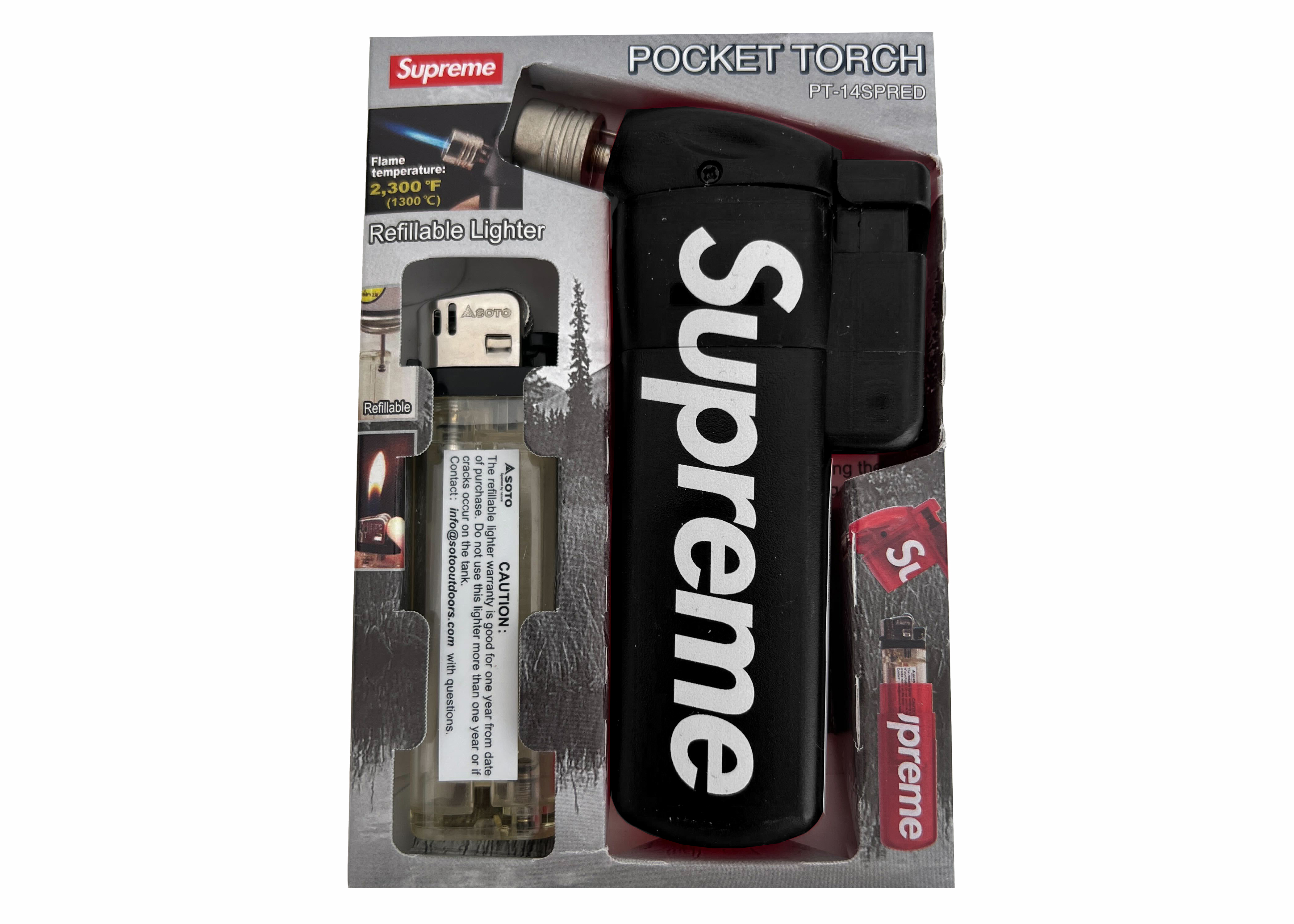Supreme Soto Pocket Torch Black - FW23 - US