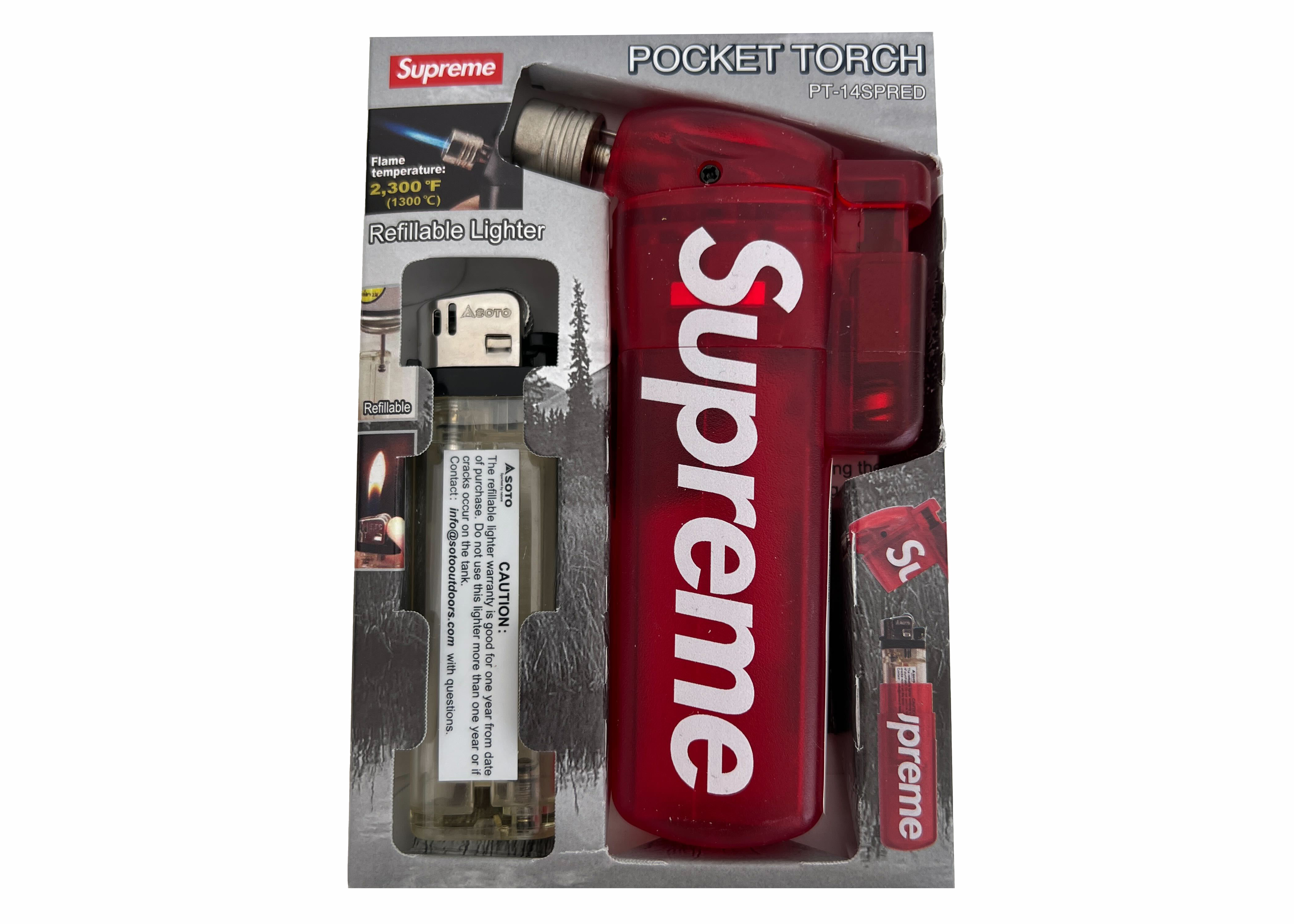 Supreme Soto Pocket Torch Red - FW23 - US