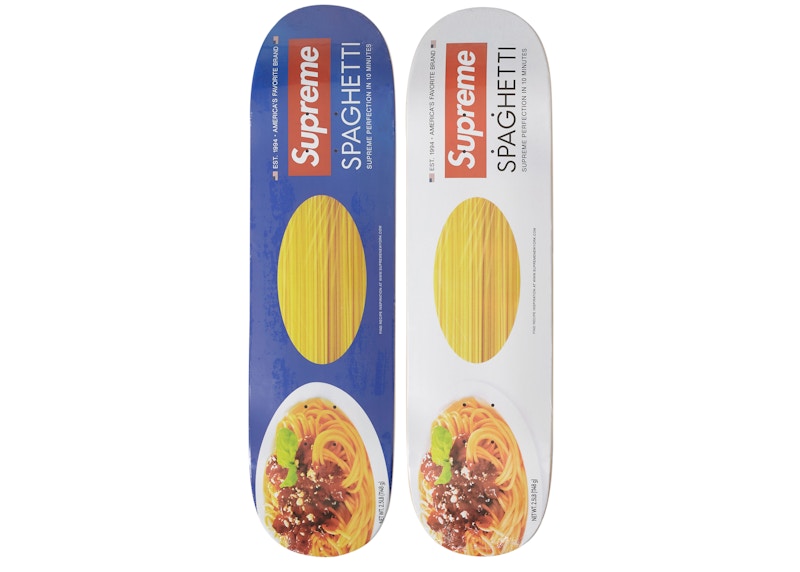 Supreme SPAGHETTI スケートボード Supreme Spaghetti Skateboard Deck Set - FW21 - US