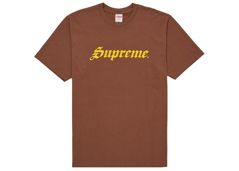 Supreme Speed Tee Brown