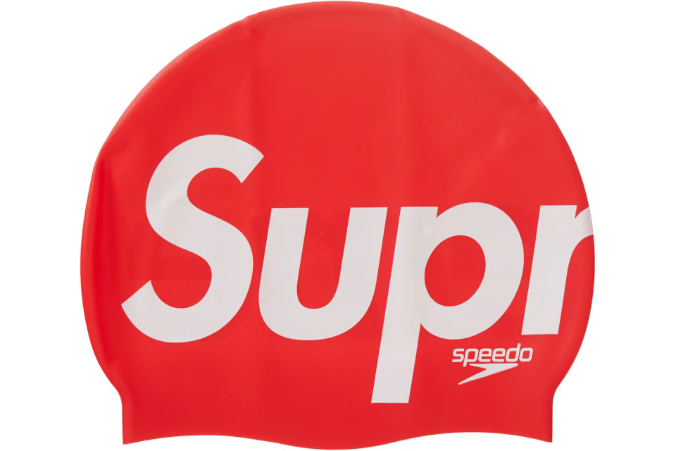 Supreme Speedo Swim Cap Red