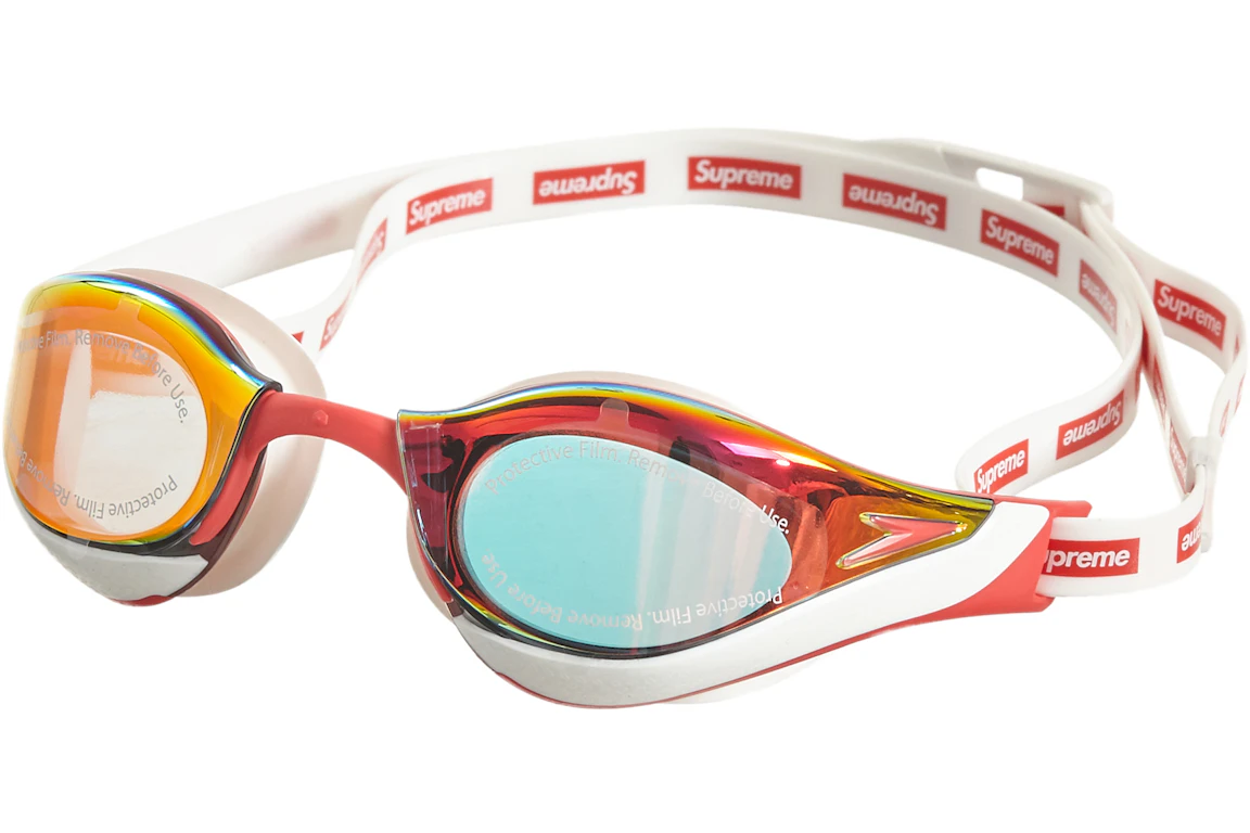 Supreme Speedo Swim Goggles White