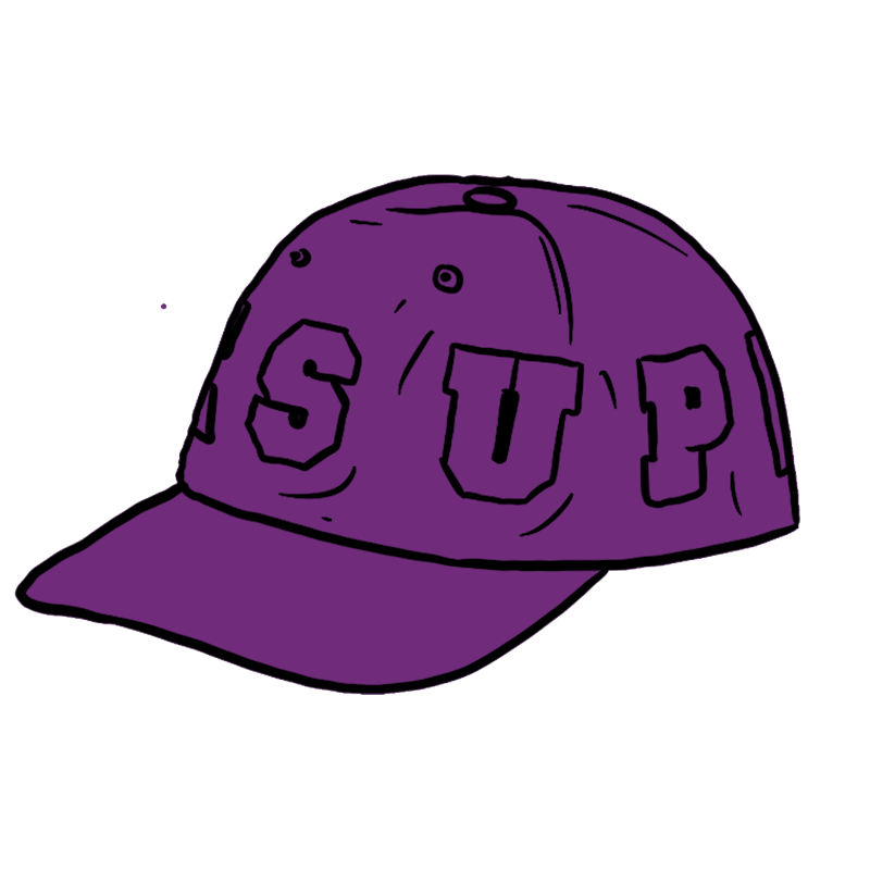 Supreme Violeta de 6 paneles
