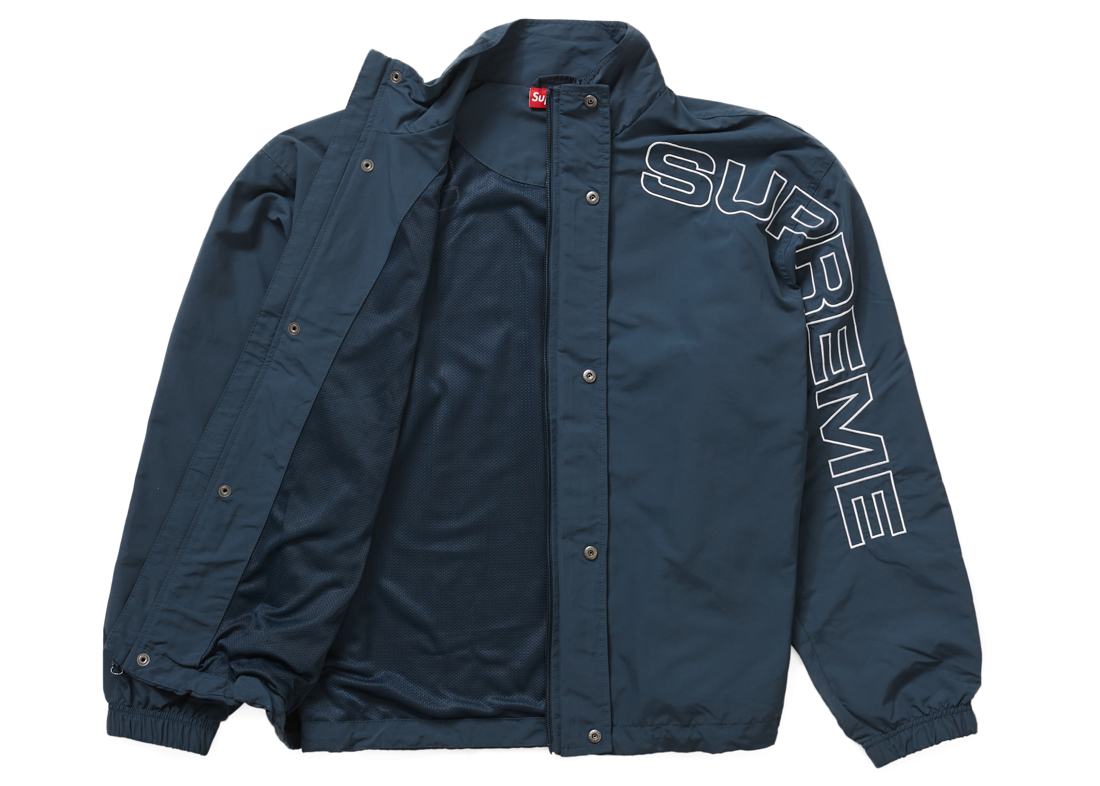 【豊富な限定SALE】Supreme Spellout Embroidred Track Jacket ジャケット・アウター