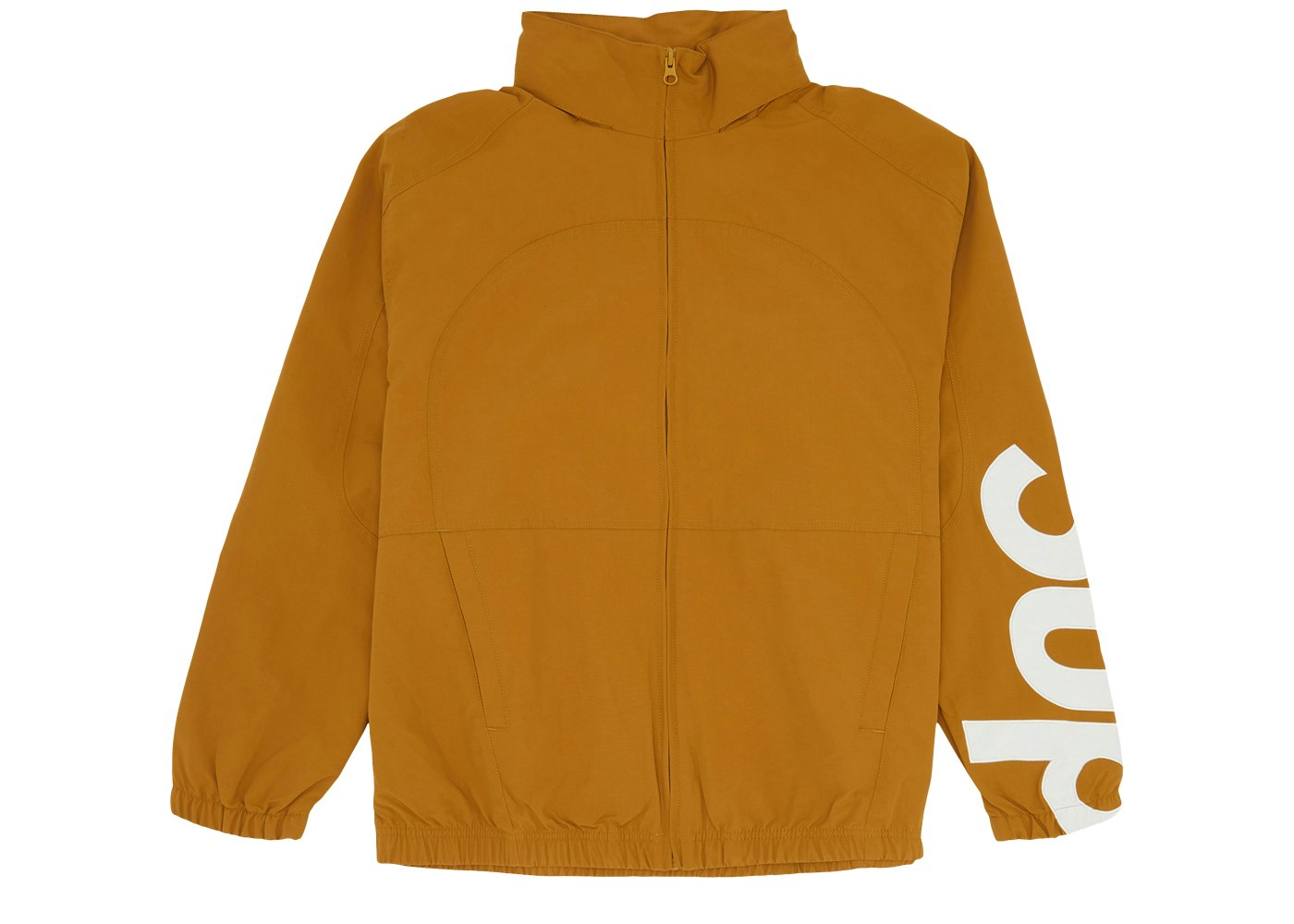 Supreme Spellout Track Jacket Dark Gold - SS21