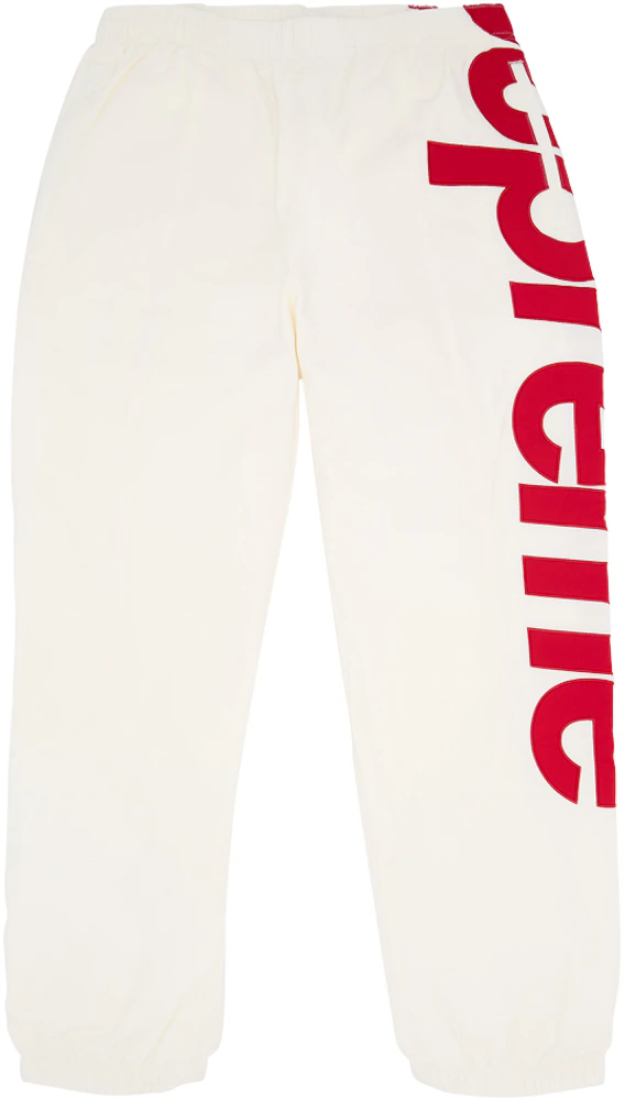 Supreme Spellout Track Pant White Men's - SS21 - US