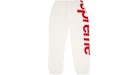 Pantalón Supreme Spellout Track Blanco