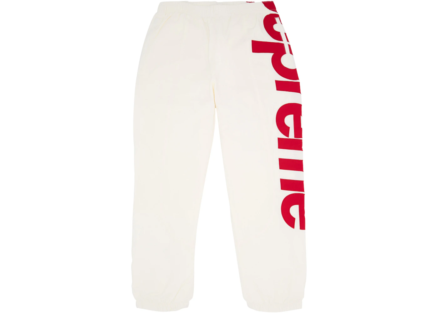 Supreme Spellout Track Pant White Men's - SS21 - US