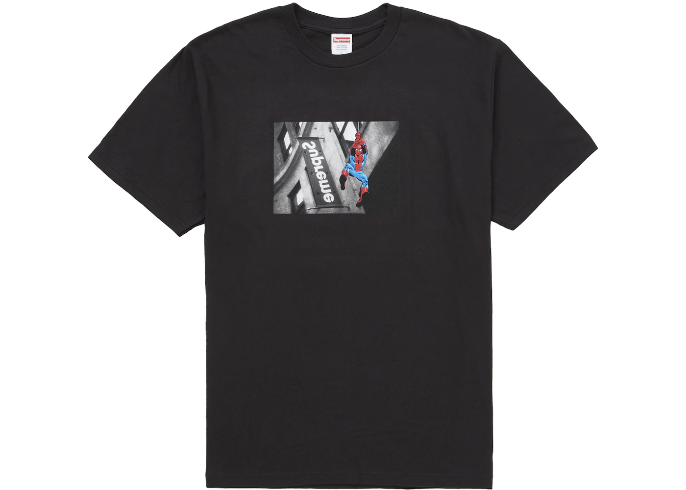 Supreme Spider-Man Tee Black