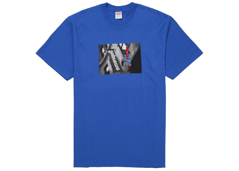 Supreme Spider-Man Tee Royal Men's - SS26 - GB