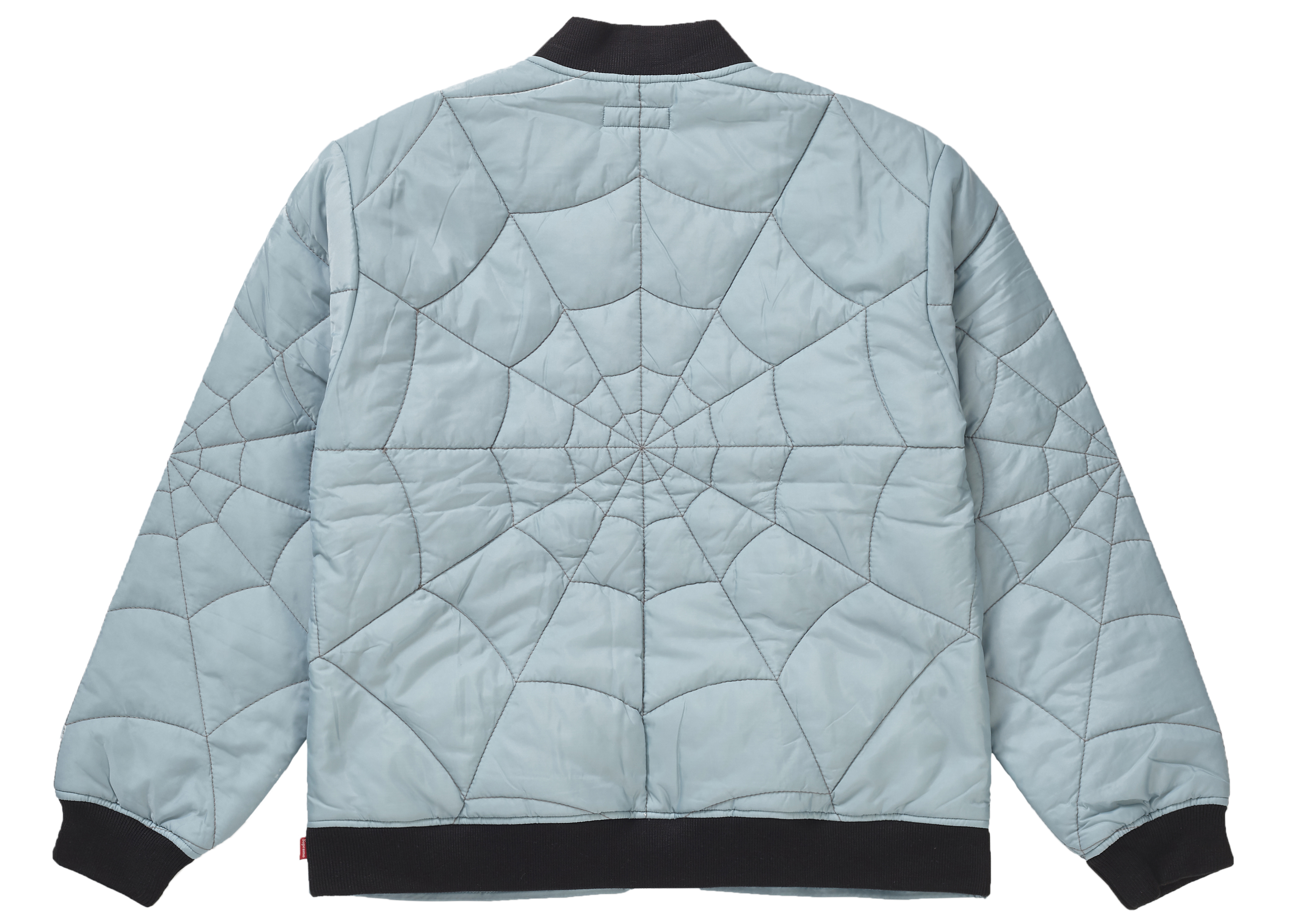 Supreme Spider Web Quilted Work Jacket Ice Men's - SS19 - US